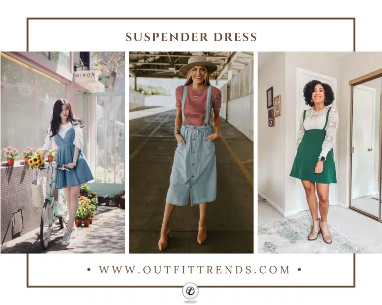 20 Cool Suspender Outfit Ideas for Women with Styling Tips