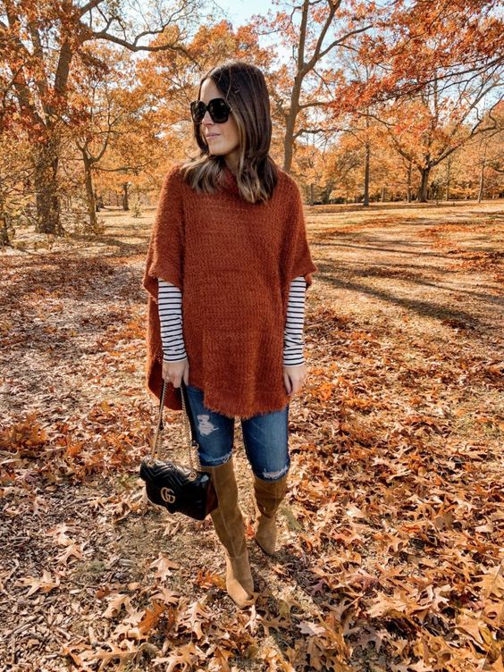 burnt orange outfits 