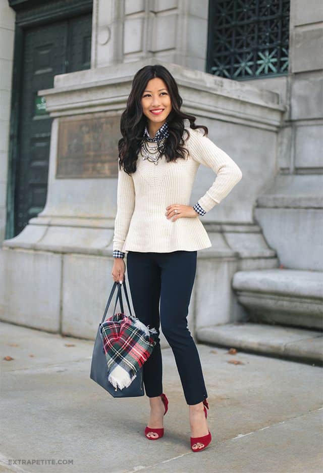 How To Style A White Sweater