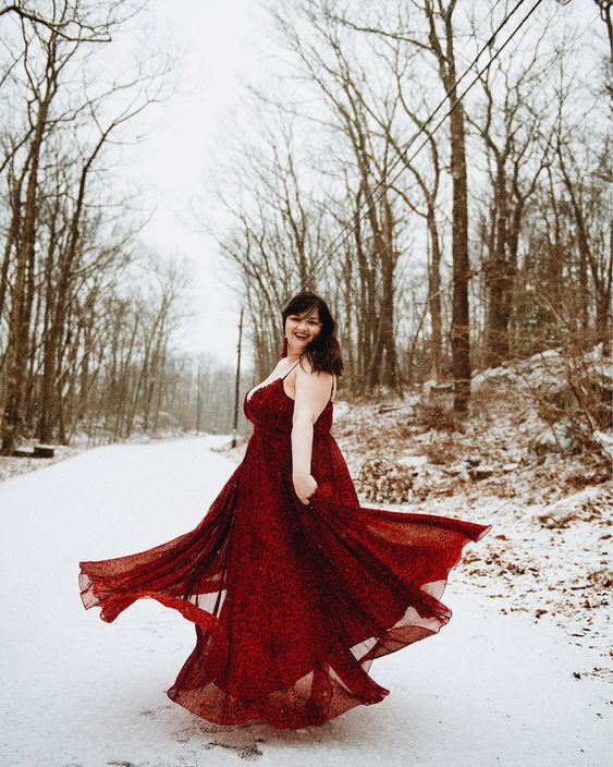 hair and makeup ideas for red dresses