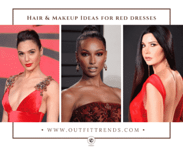 23 Red Dress Makeup Ideas & Hairstyling Tips for Perfect Look