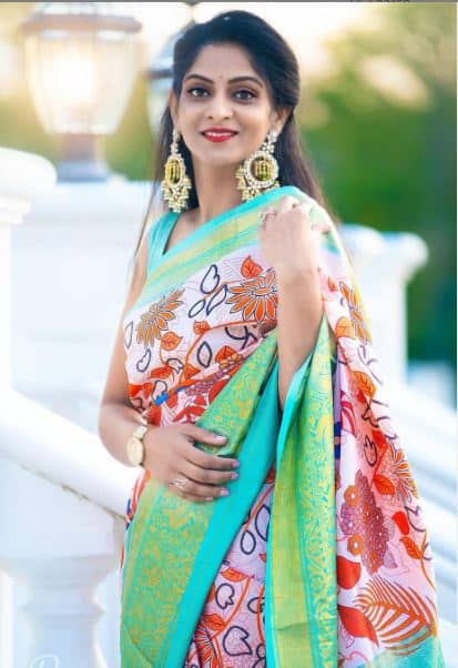 how to wear south Indian saree