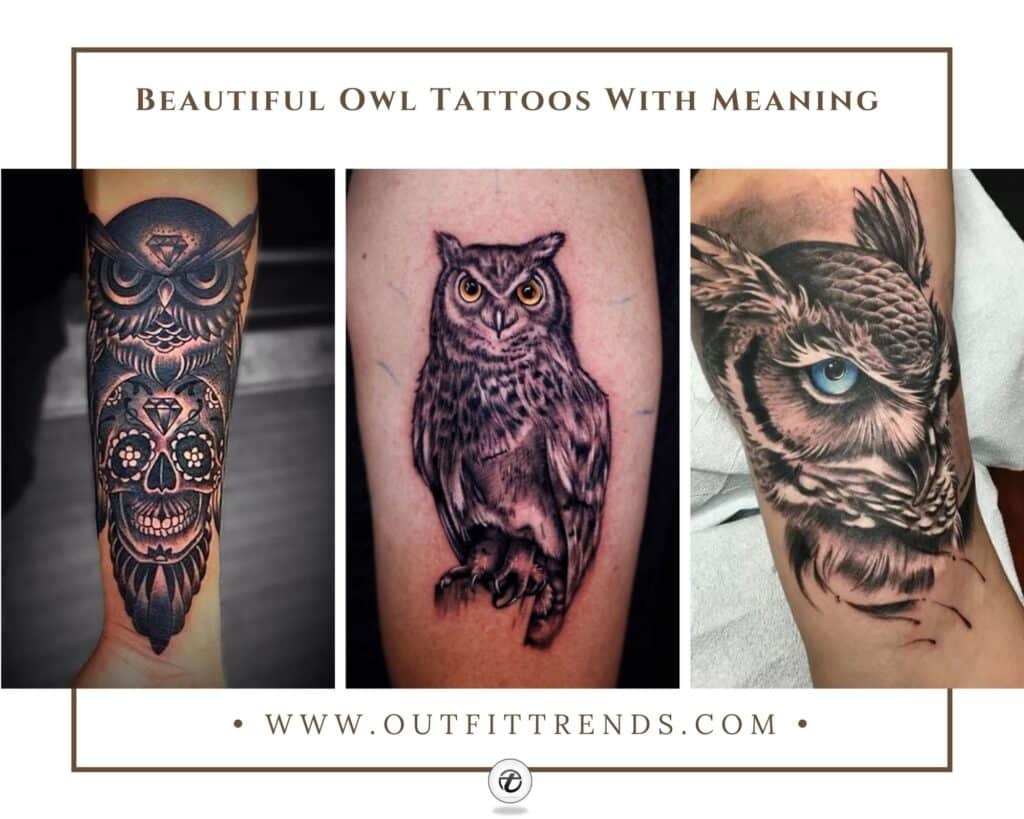 Owl Tattoo Meaning - 20 Beautiful Owl Tattoos With Meaning Owl Tattoo Meaning - 20 Beautiful Owl Tattoos With Meaning