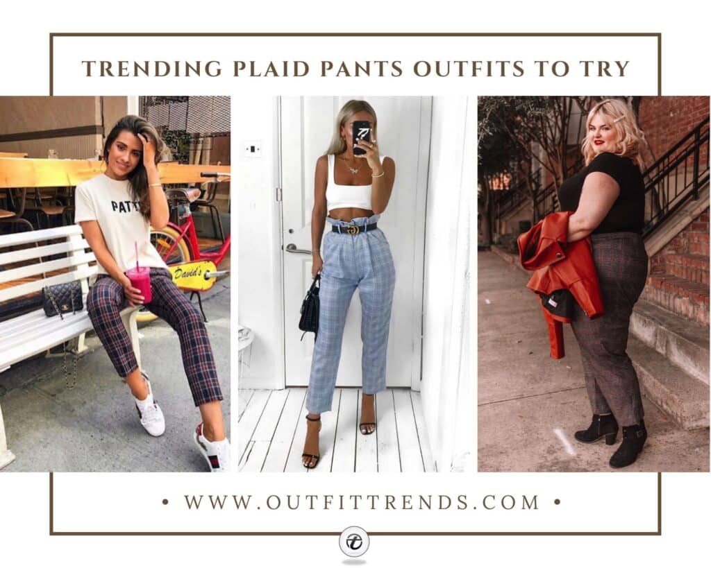 Plaid Pants outfits