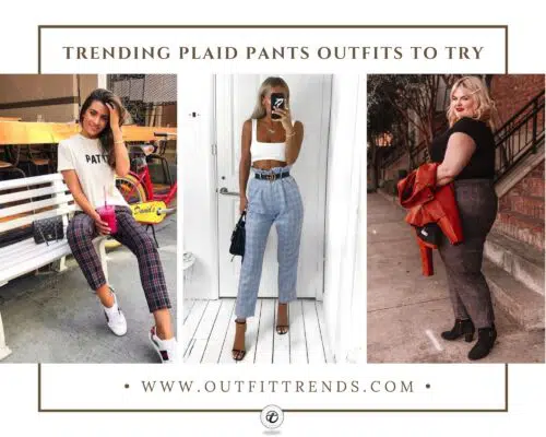 How to wear Plaid Pants? 20 Outfit Ideas & Styling Tips