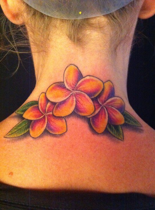 plumeria tattoos