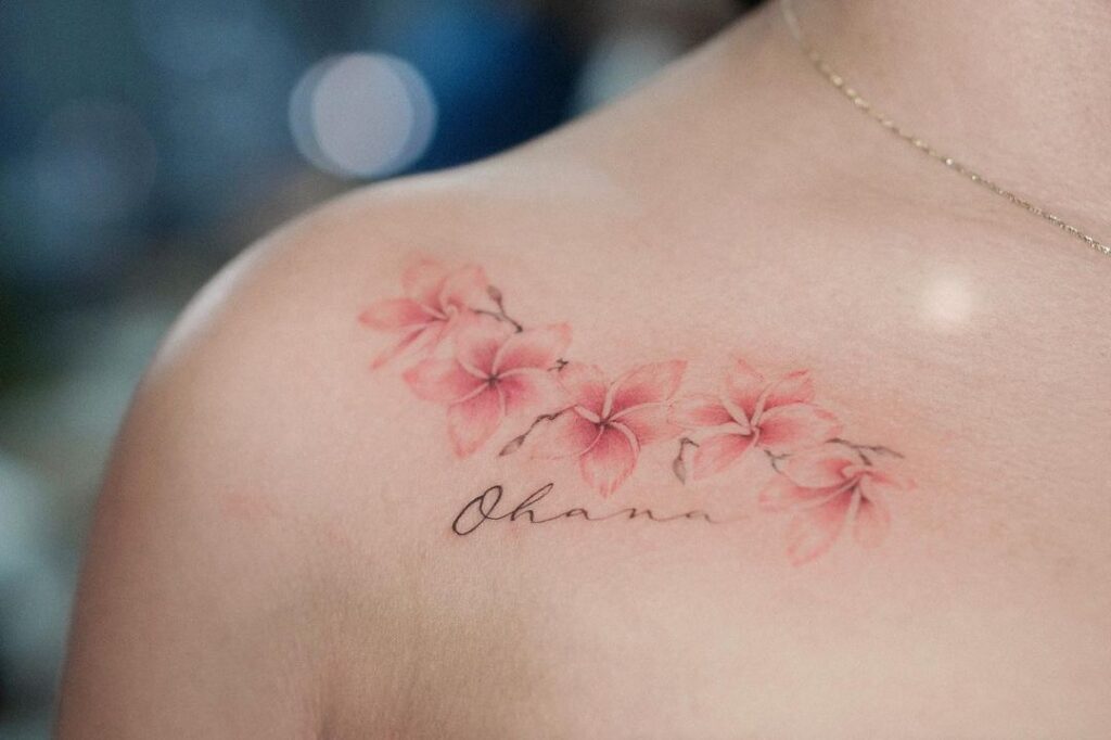 plumeria tattoos