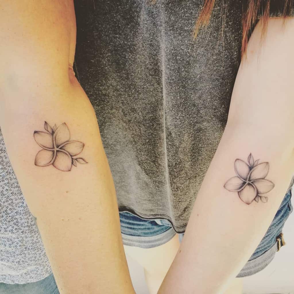 plumeria tattoos