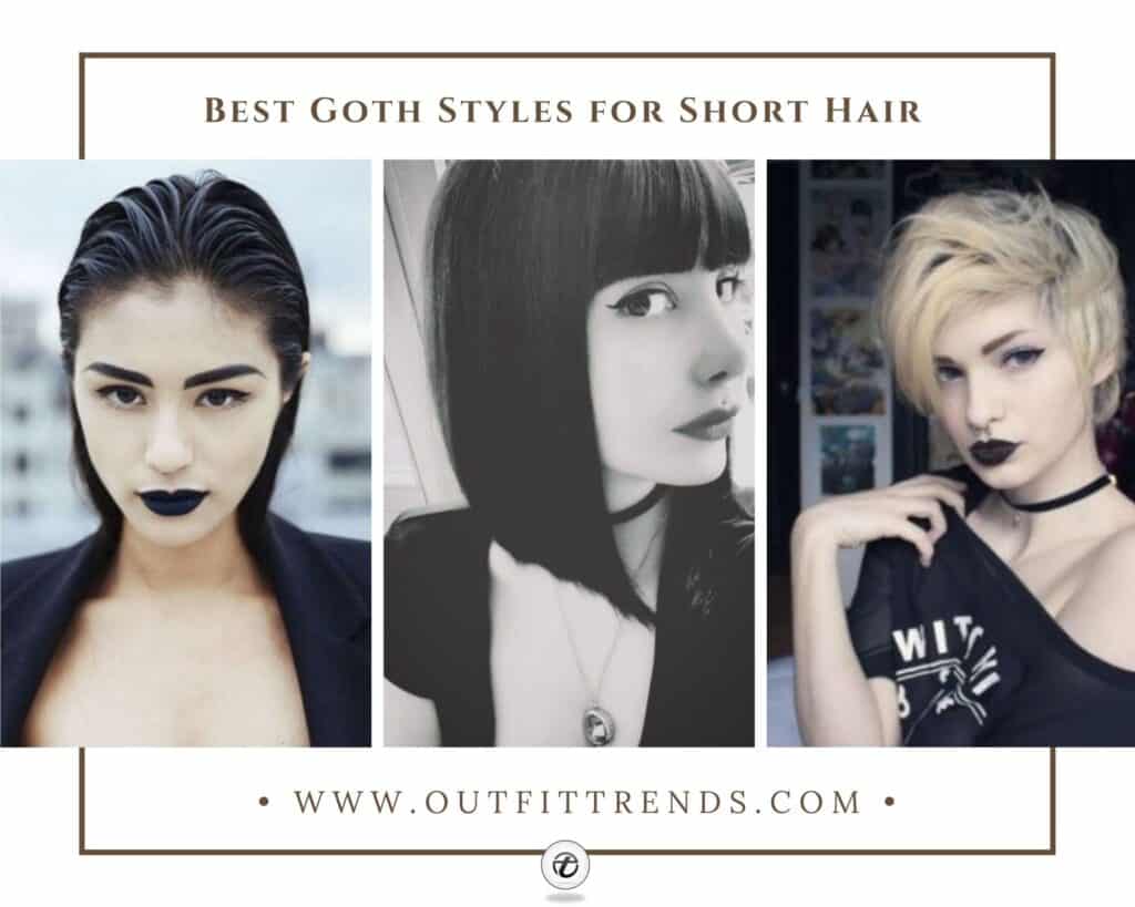 short goth hairstyles