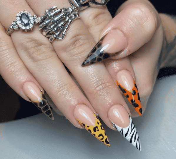 25 Cool French Tips Nail Designs For 2023