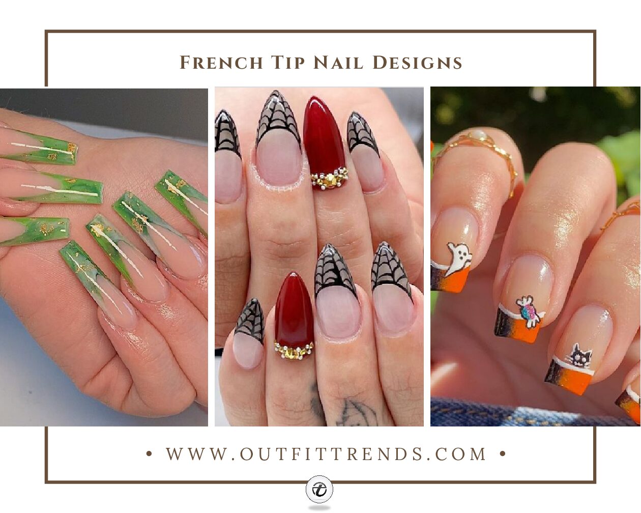 25 Cool French Tips Nail Designs For 2022