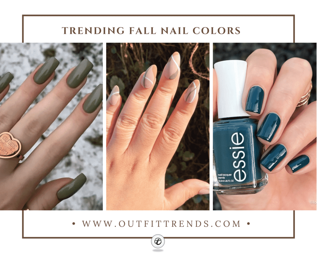 20 Cute Fall Nail Colour Ideas 2023 20 Cute Fall Nail Colour Ideas 2023