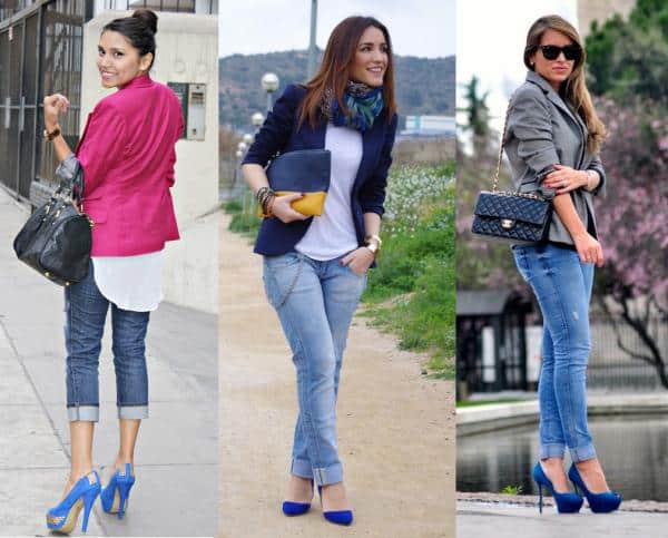 What to Wear with Blue Shoes 25 Best Blue Shoes Outfits