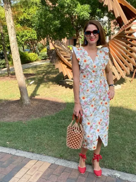 How To Style a Wrap Dress