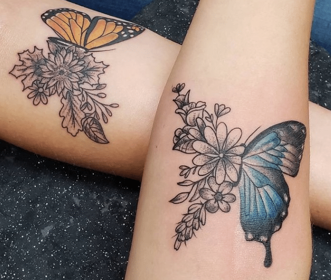 Matching friendship tattoos - 04