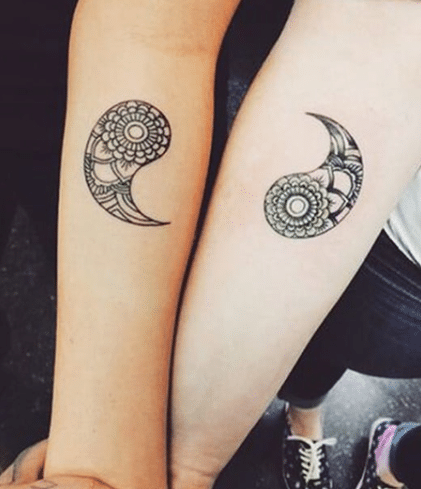 Matching friendship tattoos - 14