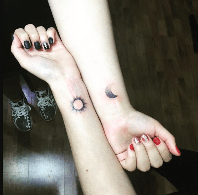 Matching friendship tattoos - 15