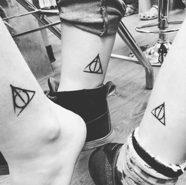 Matching friendship tattoos - 16