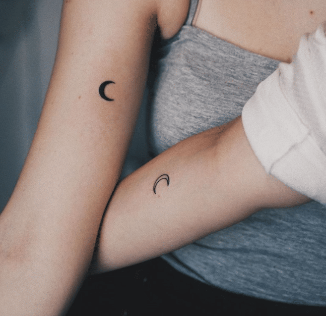 Matching friendship tattoos - 19