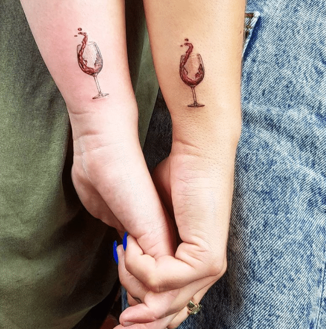 Matching friendship tattoos - 20