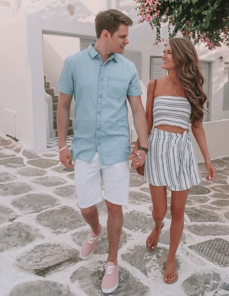 Summer Couples Airport Outfit