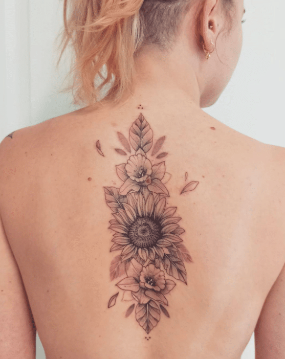 Sunflower tattoo ideas