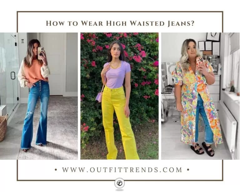 How to Wear High Waisted Jeans 26 Outfit Ideas