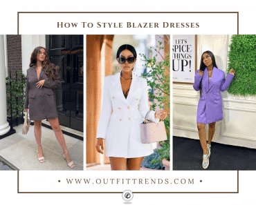 19 Chic Ways to Style a Blazer Dress