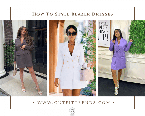 19 Chic Ways to Style a Blazer Dress ? 20 Outfit Ideas