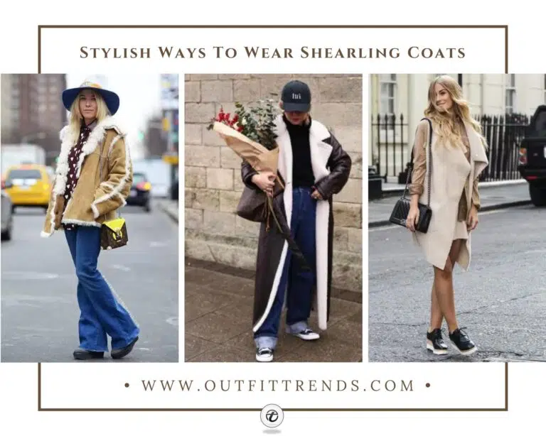 How to Style Shearling Jackets ? 27 Outfit Ideas
