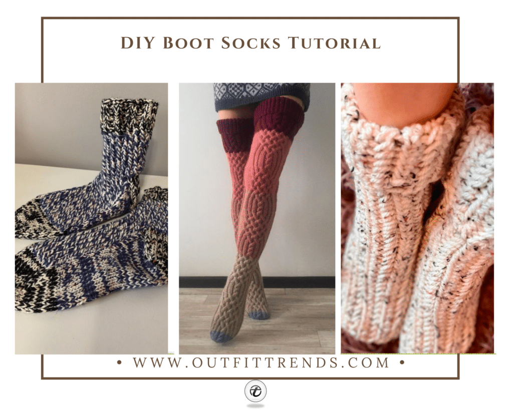 DIY Boot Socks Tutorial