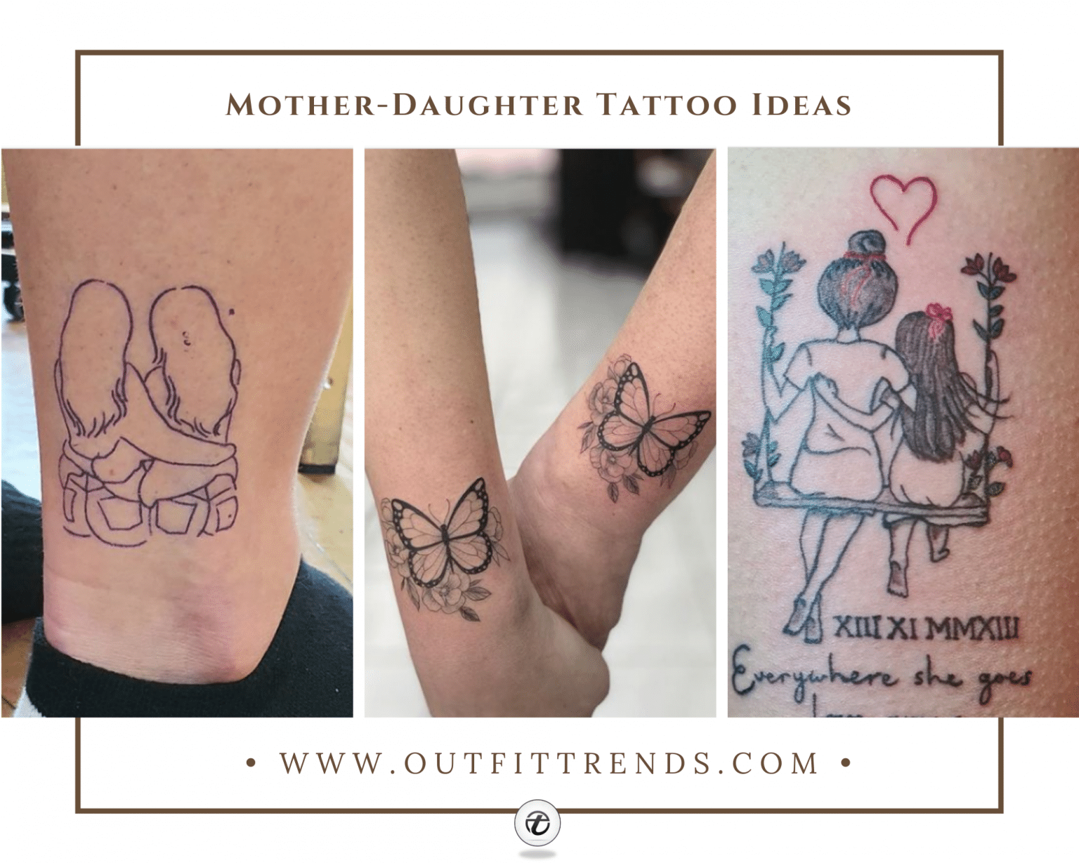 26 Meaningful Mother Daughter Tattoo Ideas