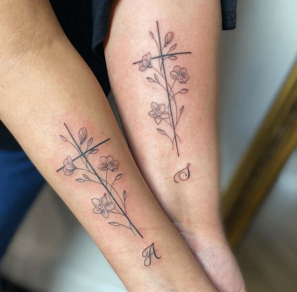 Mother-daughter tattoo ideas 