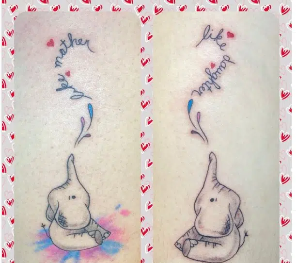 Mother-daughter tattoo ideas