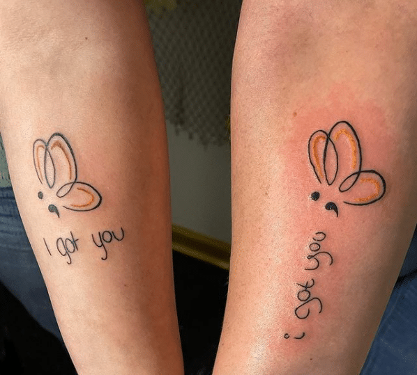 Mother-daughter tattoo ideas 