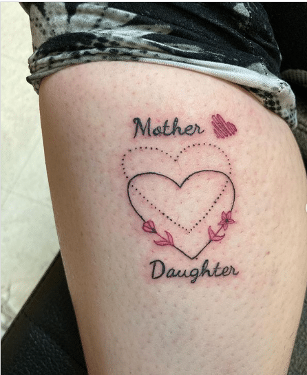 Mother-daughter tattoo ideas 