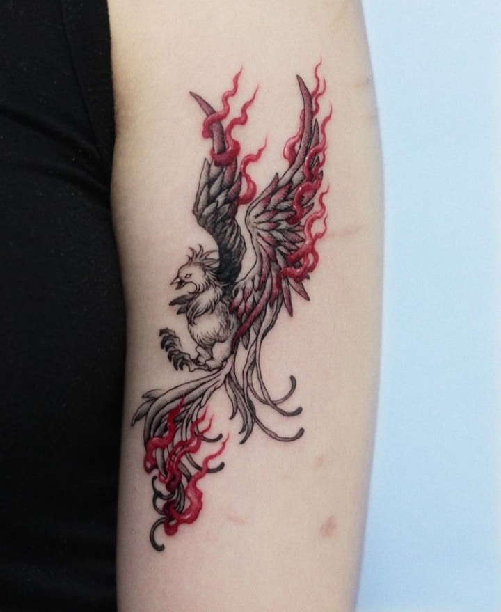 Phoenix Tattoo Ideas For Women