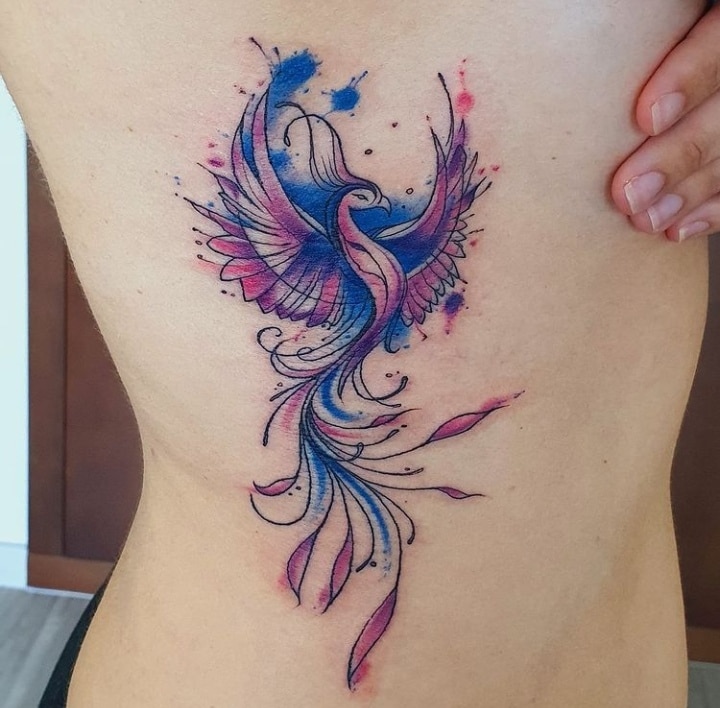 Phoenix Tattoo Ideas For Women