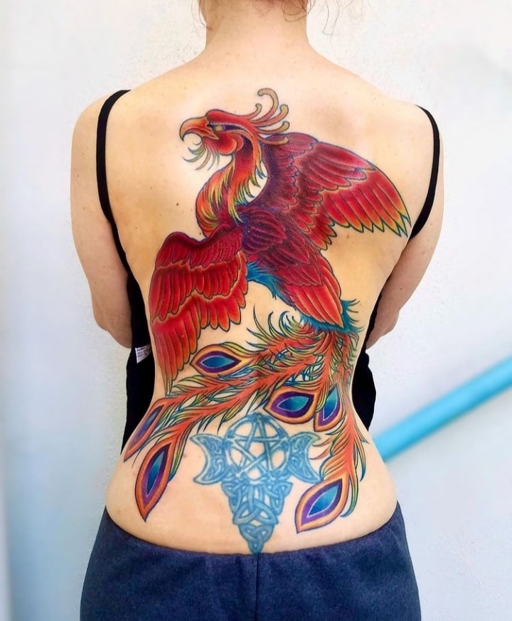 Phoenix Tattoo Ideas For Women