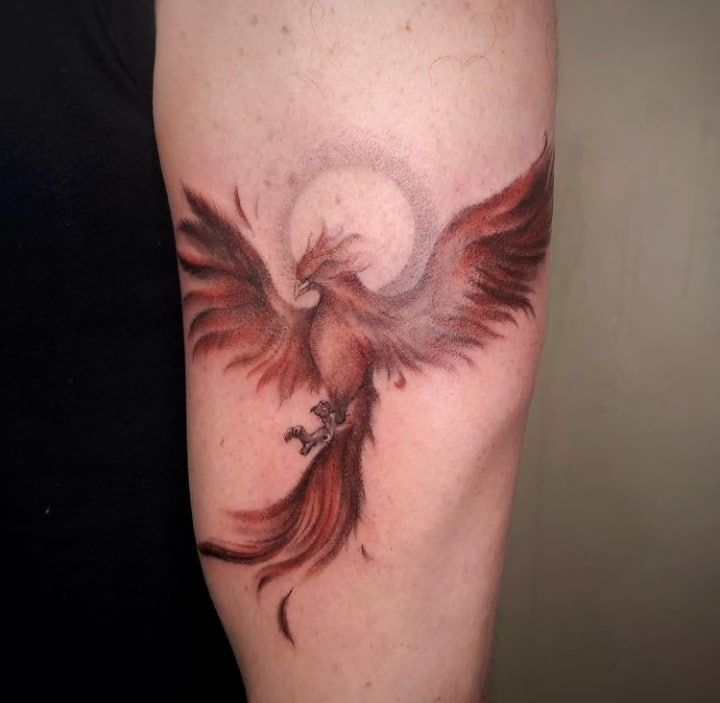 Phoenix Tattoo Ideas For Women