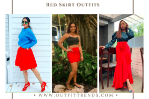 How To Wear Red Skirts? Best Outfit Ideas With Red Skirt
