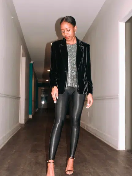 Velvet blazer outfits