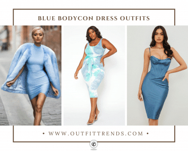 20 Ideas On How To Wear Blue Bodycon Dress Outfits