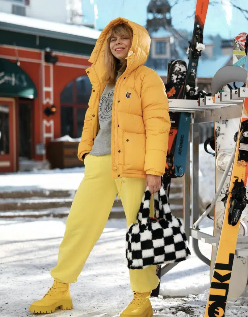 Yellow Ski Resort Outfit Ski Resort Outfits - What to Wear Skiing