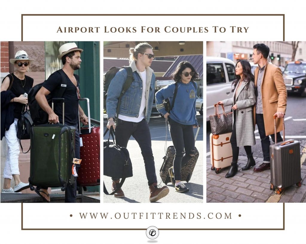 21 Couple Airport Outfit Ideas That You'll Want to Copy 21 Couple Airport Outfit Ideas That You'll Want to Copy