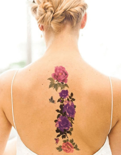 meaningful flower tattoos