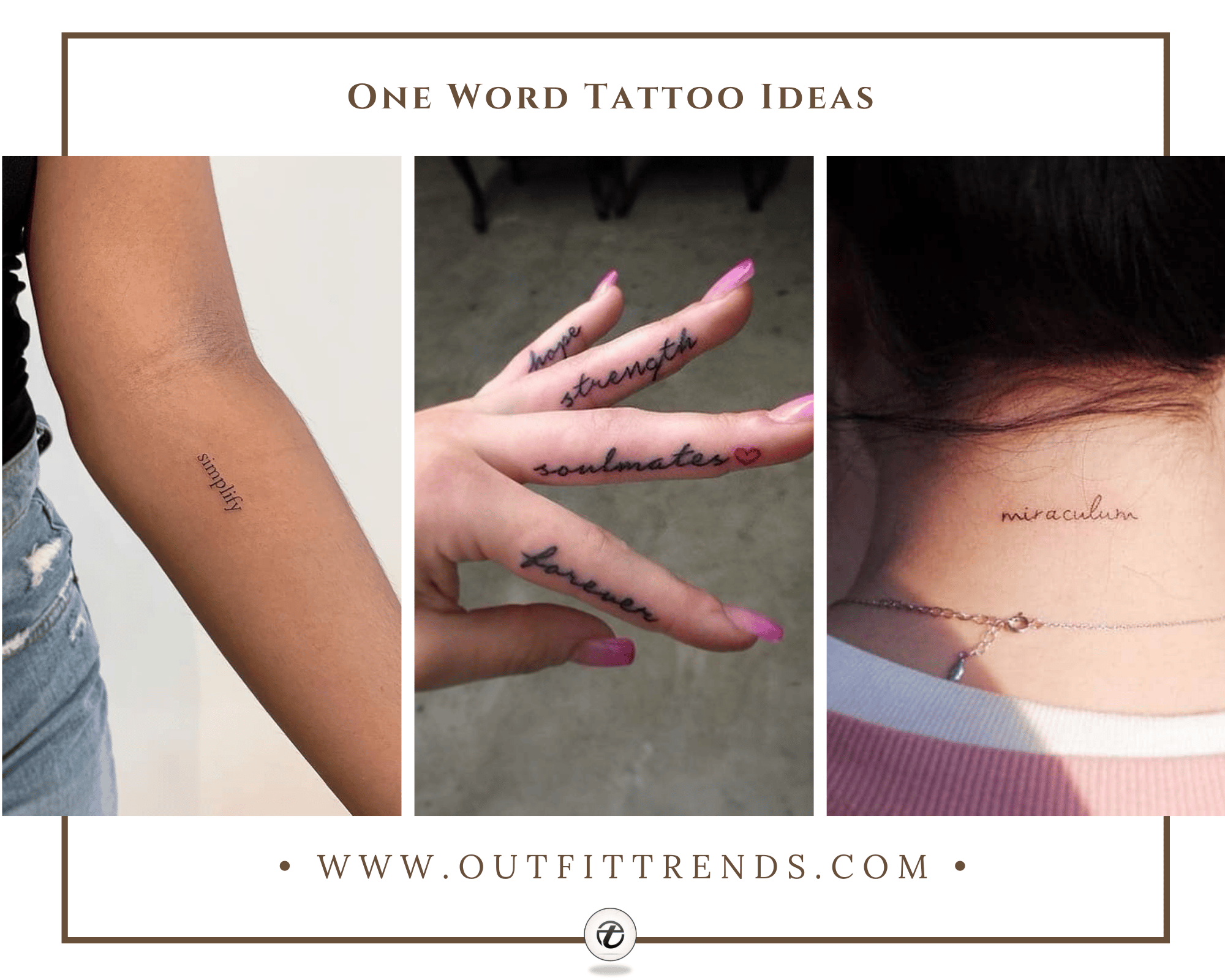 101 Best Beautiful Word Tattoo IdeasCollected By Daily Hind News  Daily  Hind News