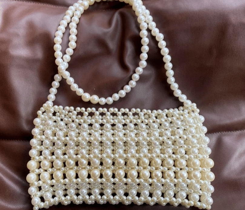 pearl handbag