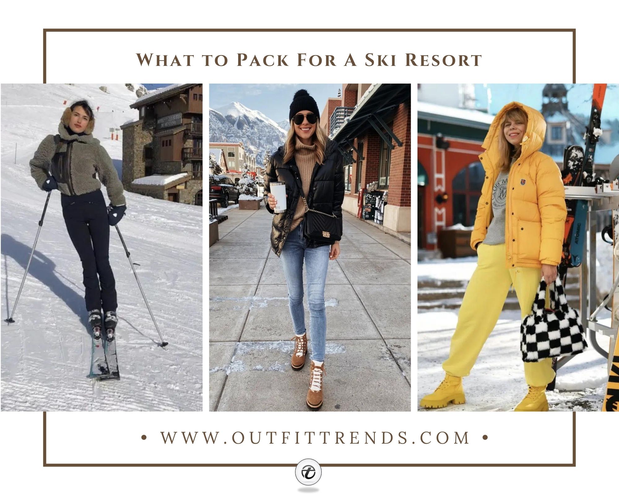 Ski Resort Outfits-30 Tips What to Wear ...