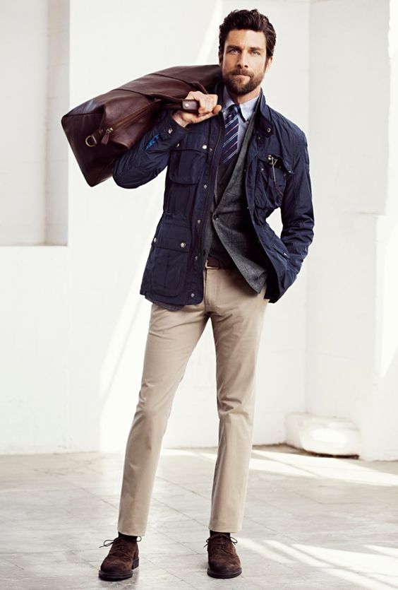 15 Smart Spring Work Wear For Men Outfit Combinations